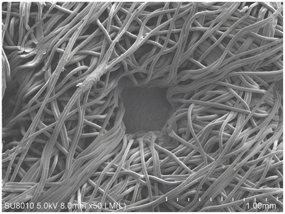 A kind of preparation method of grafted polypropylene non-woven fabric-based ion exchange material