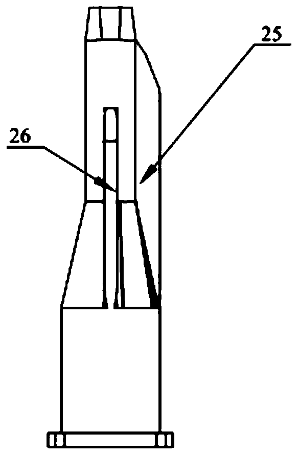 Split type multi-needle-tube injection device