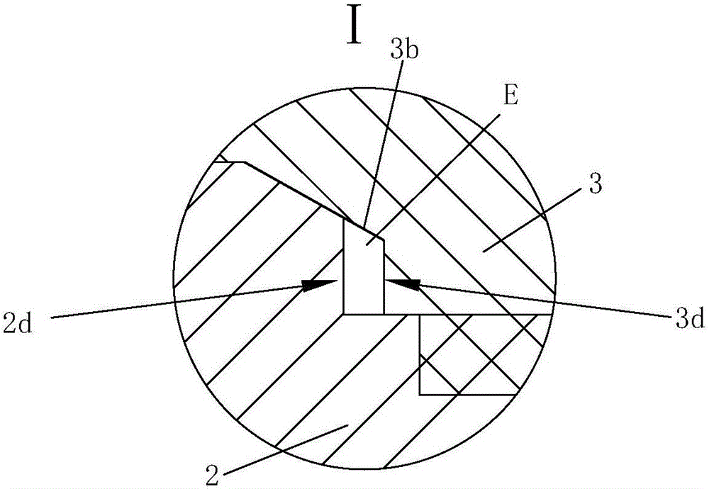 Traveling and parking integrated braking device for automobile