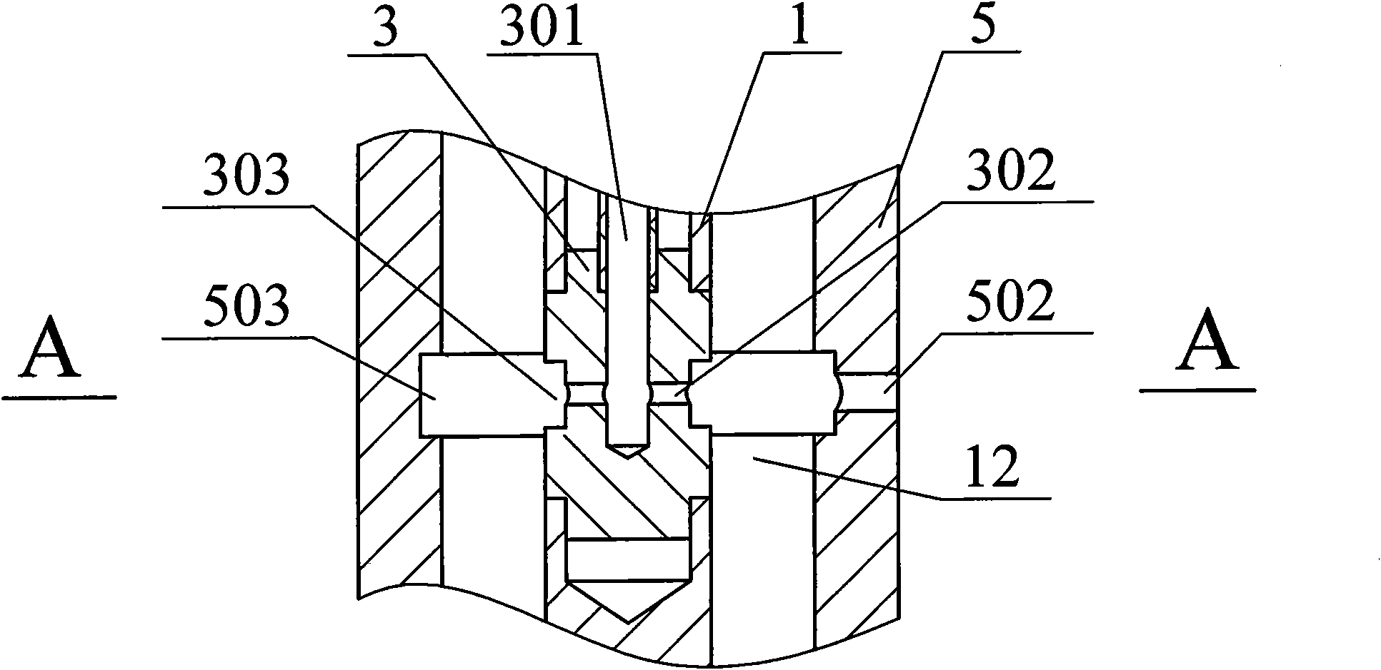 Vertical pultrusion process and device of multilayer fiber composite laminated section bar