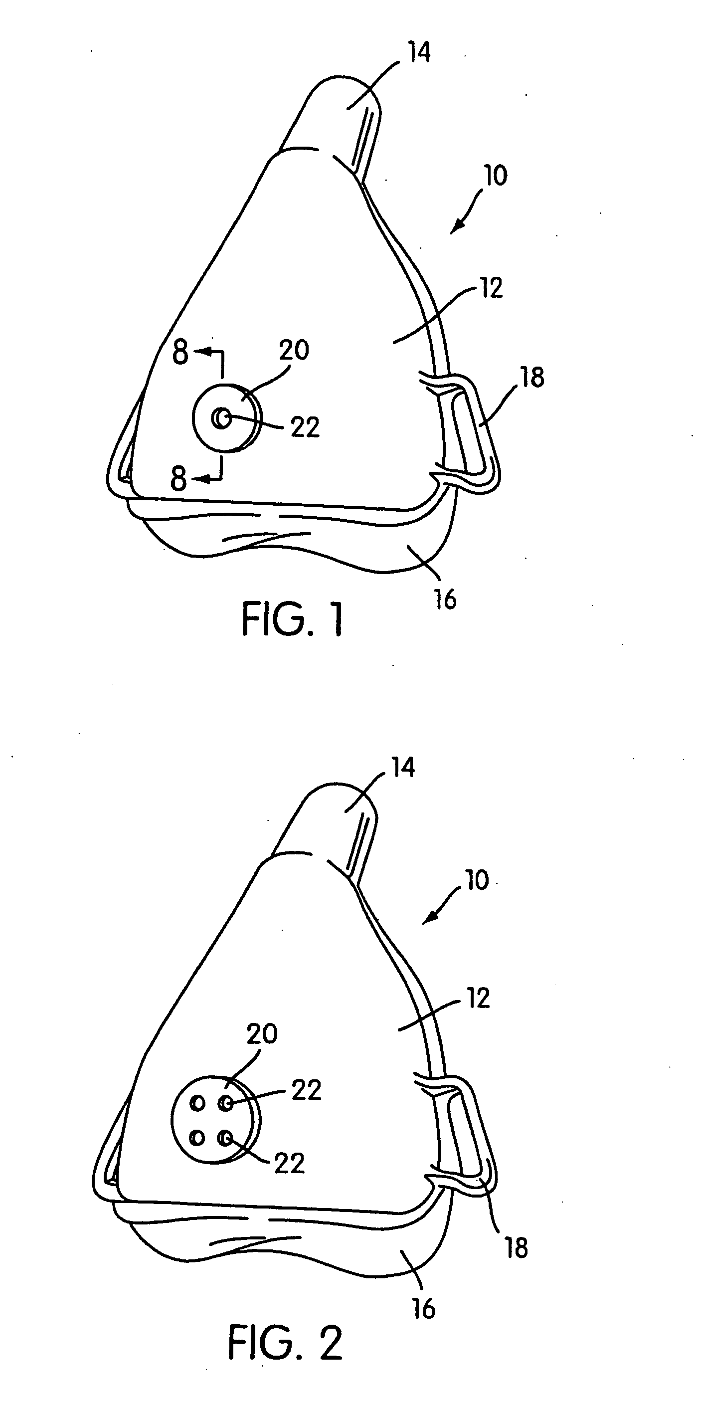 Respiratory mask assembly with vent