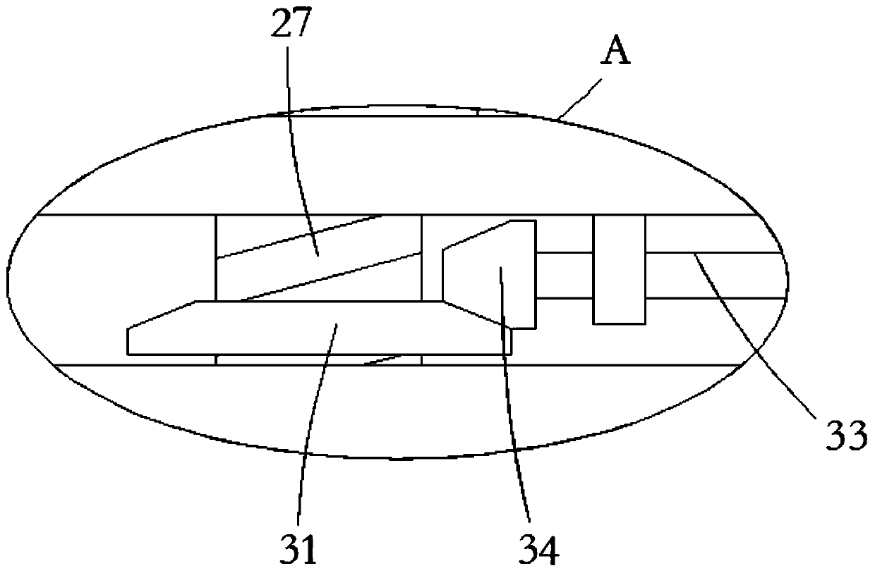 Die pressing device for resin tile production