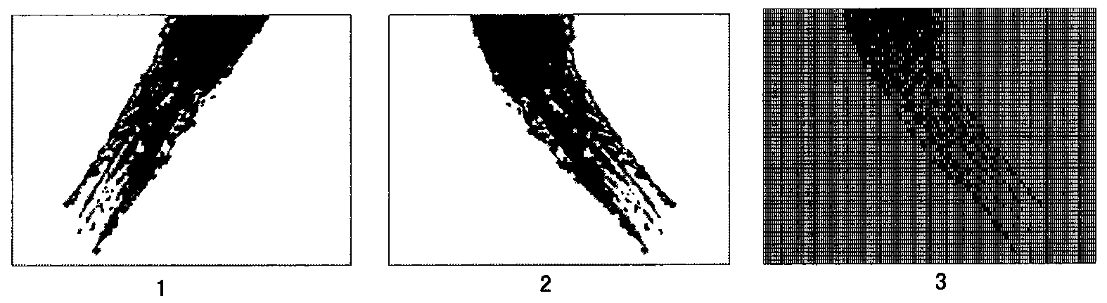 Method for computer-aided drawing jacquard pattern handwriting mud