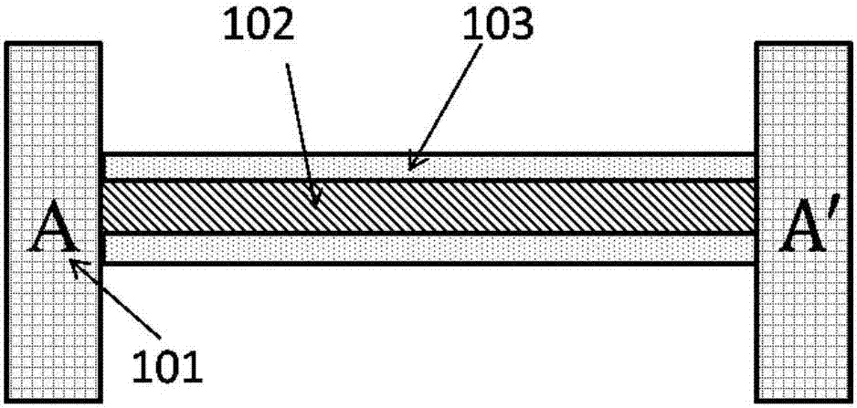 Method and device for measuring mechanical parameters of double-end-fixed support beam based on resonant frequency