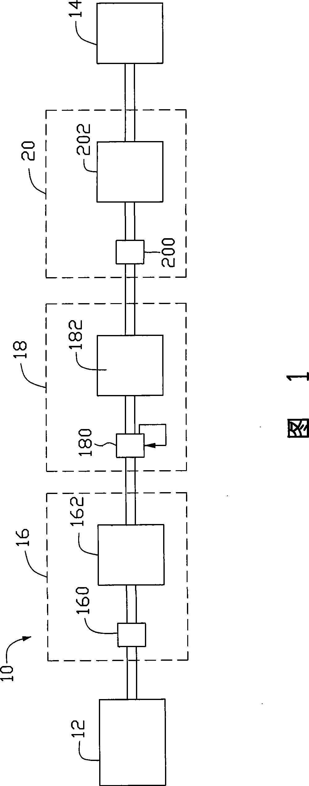 Ink cartridge negative pressure control device and ink supply system using the same