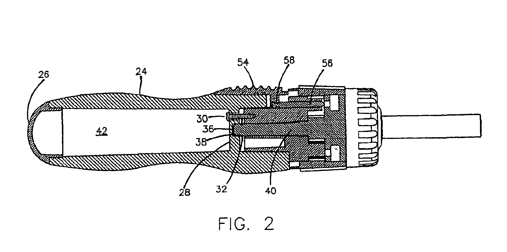 Fastener with gear assembly