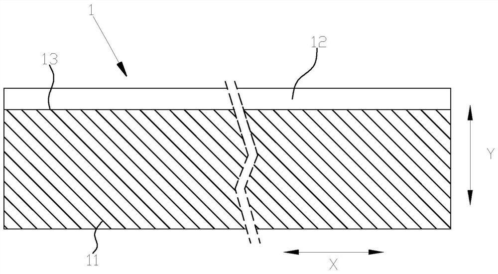 Full-tab pole piece and wound battery