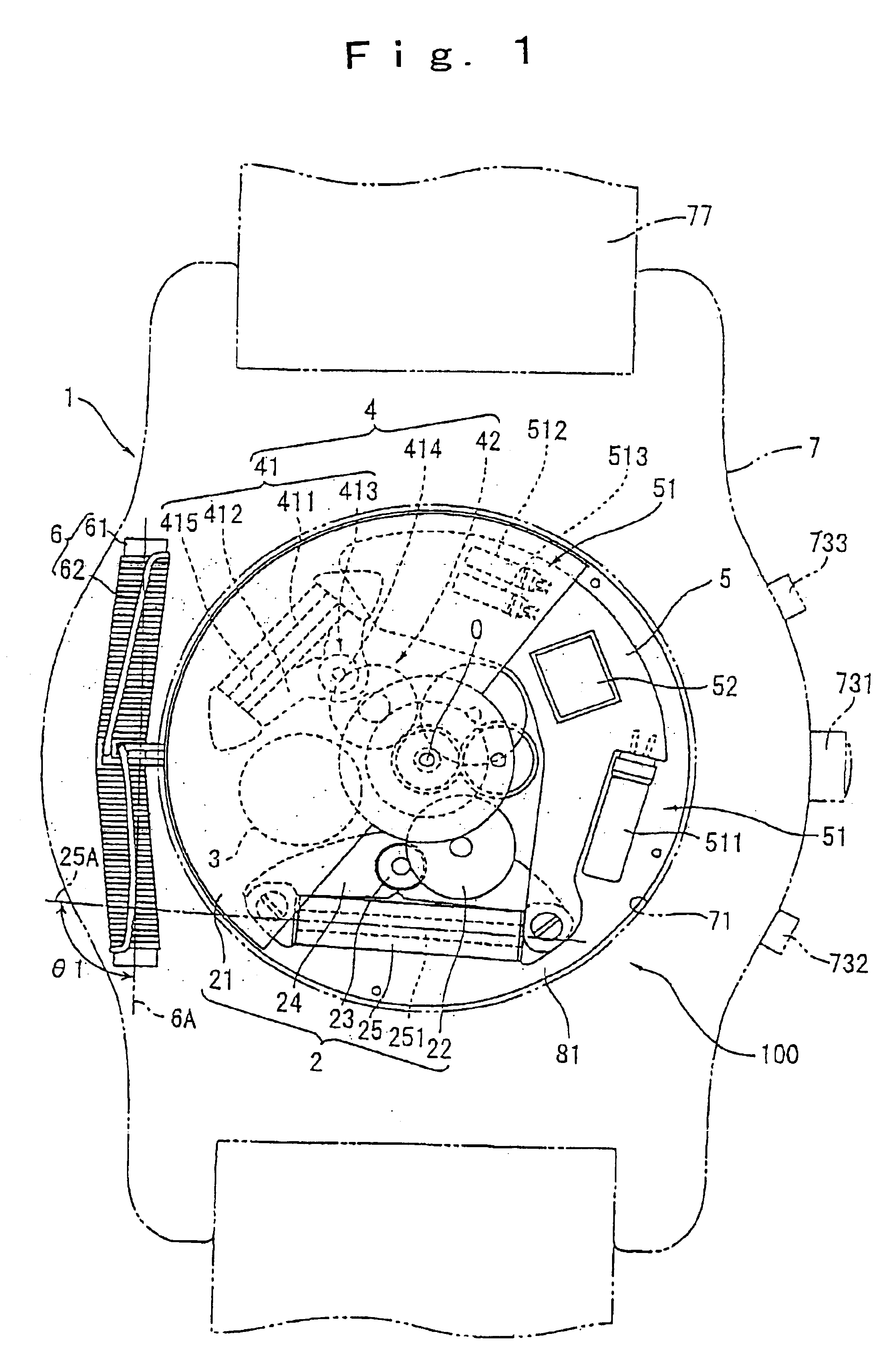 Electronic timepiece including rotary weight and antenna