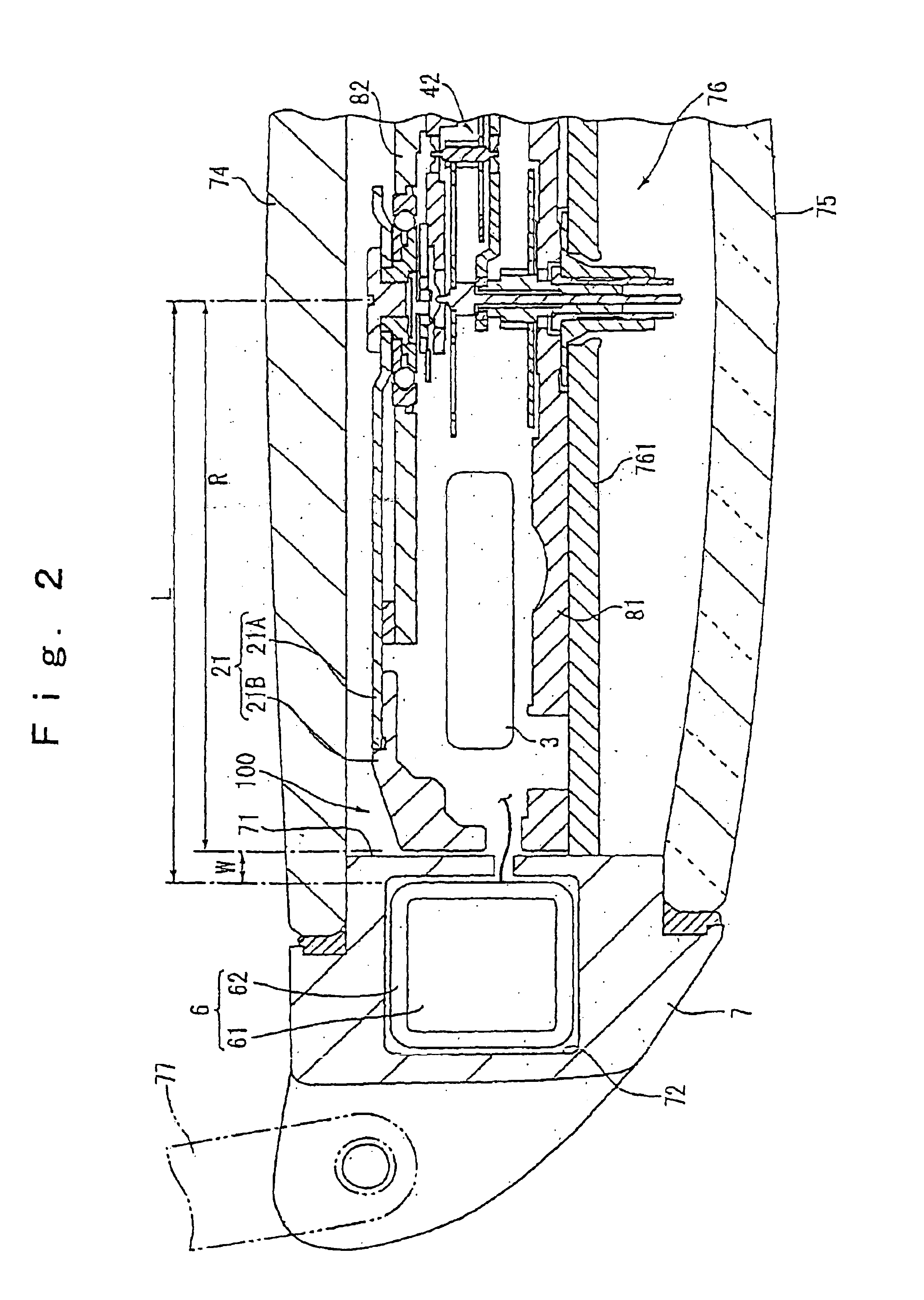 Electronic timepiece including rotary weight and antenna