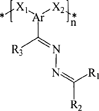 Poly(azine)-based charge transport materials