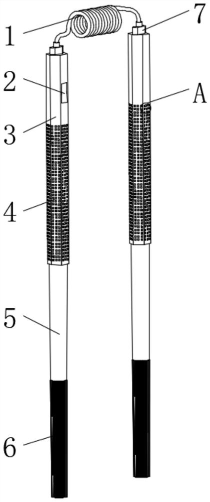 Disinfection chopsticks with counting function