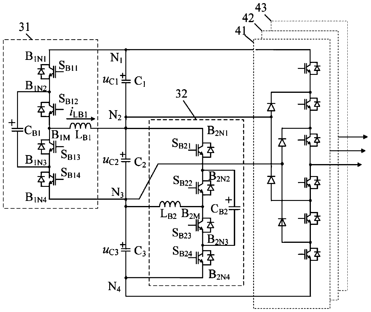 A Voltage Equalizing Circuit for DC Capacitor Bank of Multilevel Converter