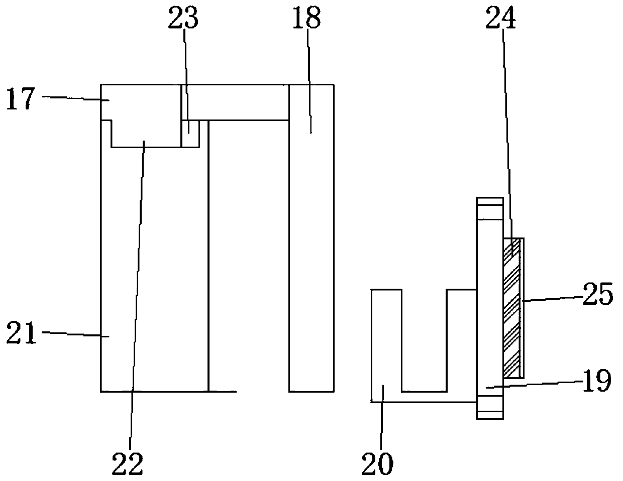 Desktop type wireless AP device and assembling method thereof