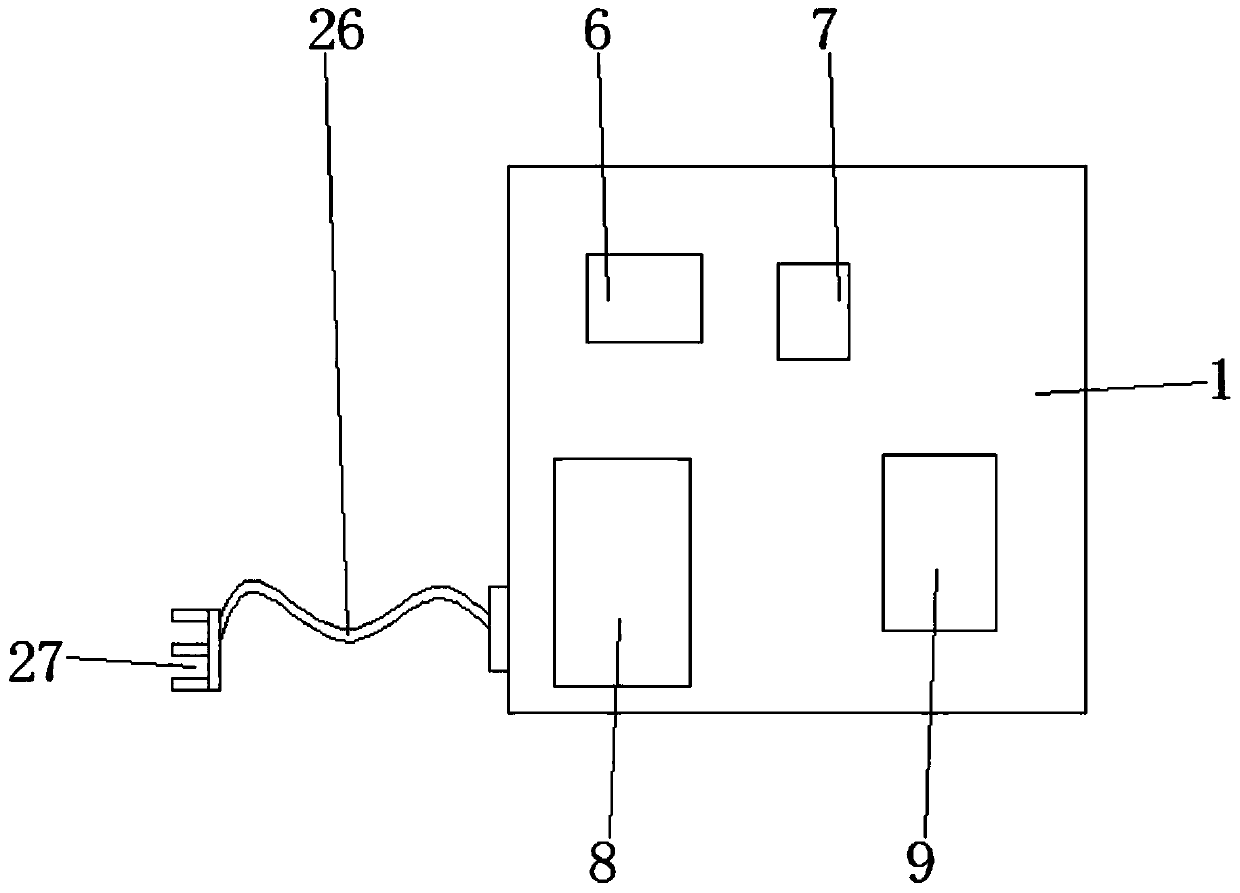 Desktop type wireless AP device and assembling method thereof