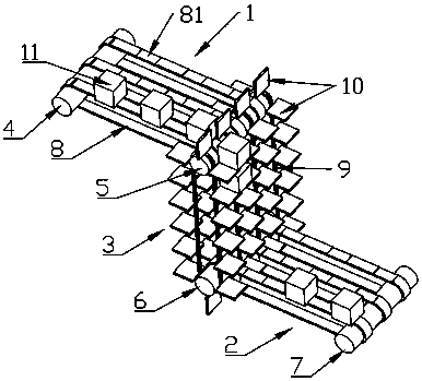 Tofu turning block device