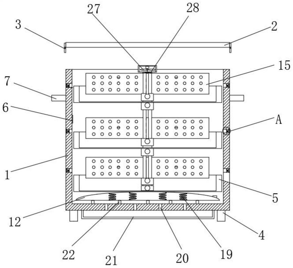 Humidification equipment in vegetable transportation process and humidification method of humidification equipment