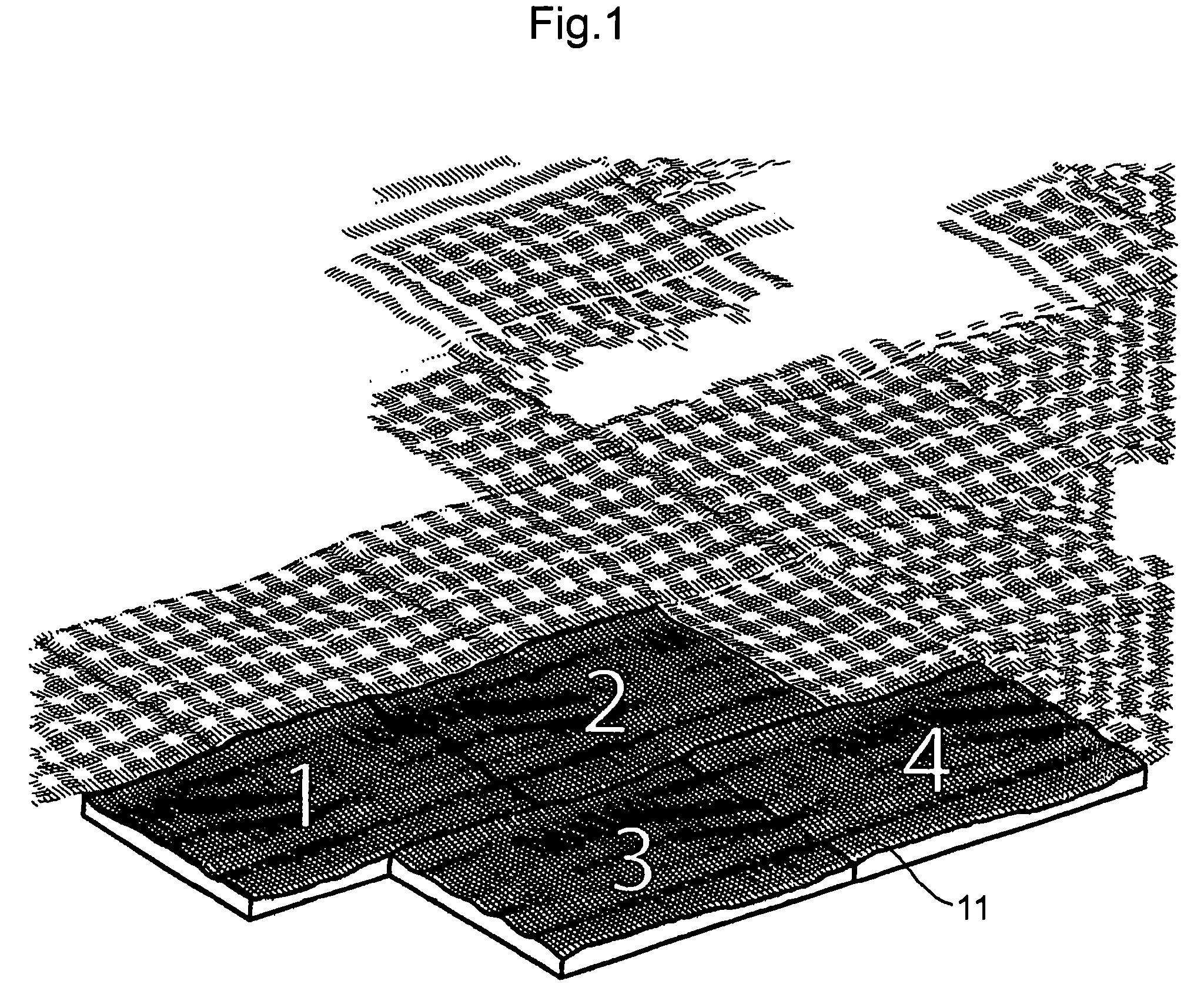 Resilient surround tiles