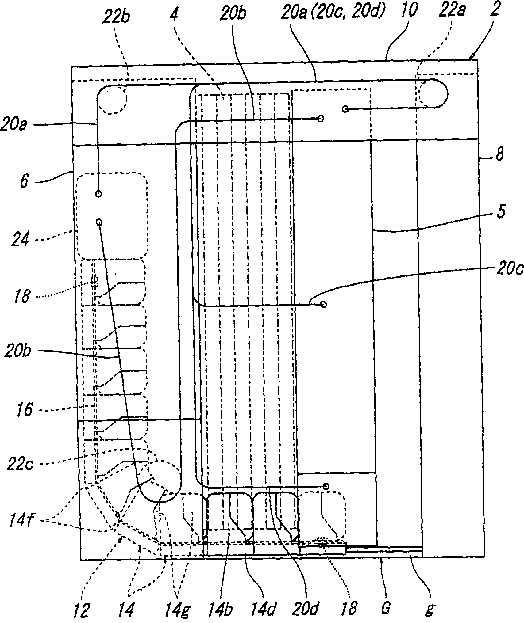 Sliding screen door