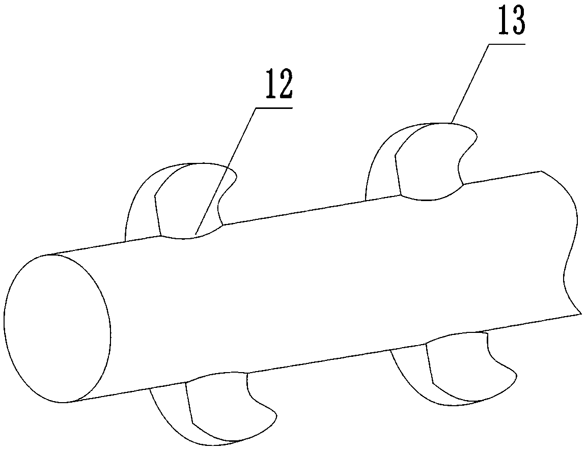 Wear-resisting ball cooling discharging device