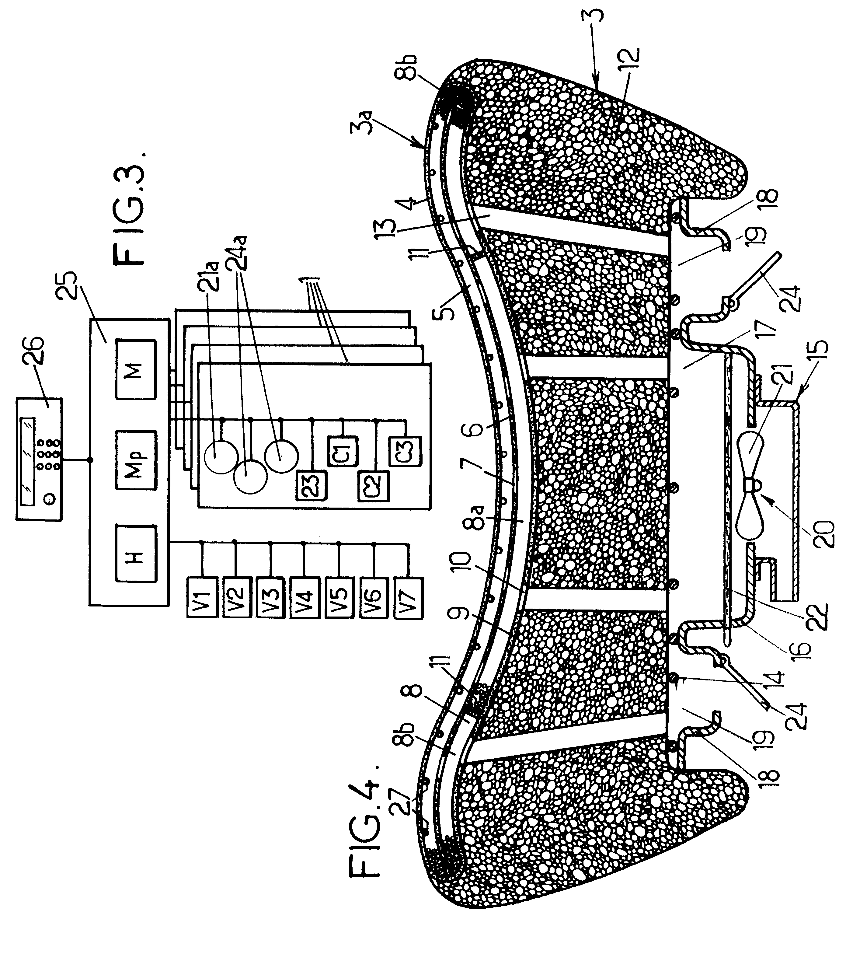 Method and system of regulating heat in a vehicle seat