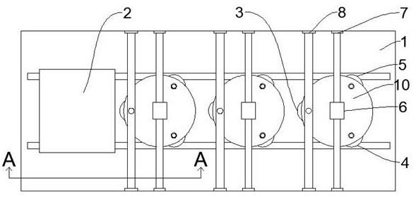 Multi-station stone plate online machining system