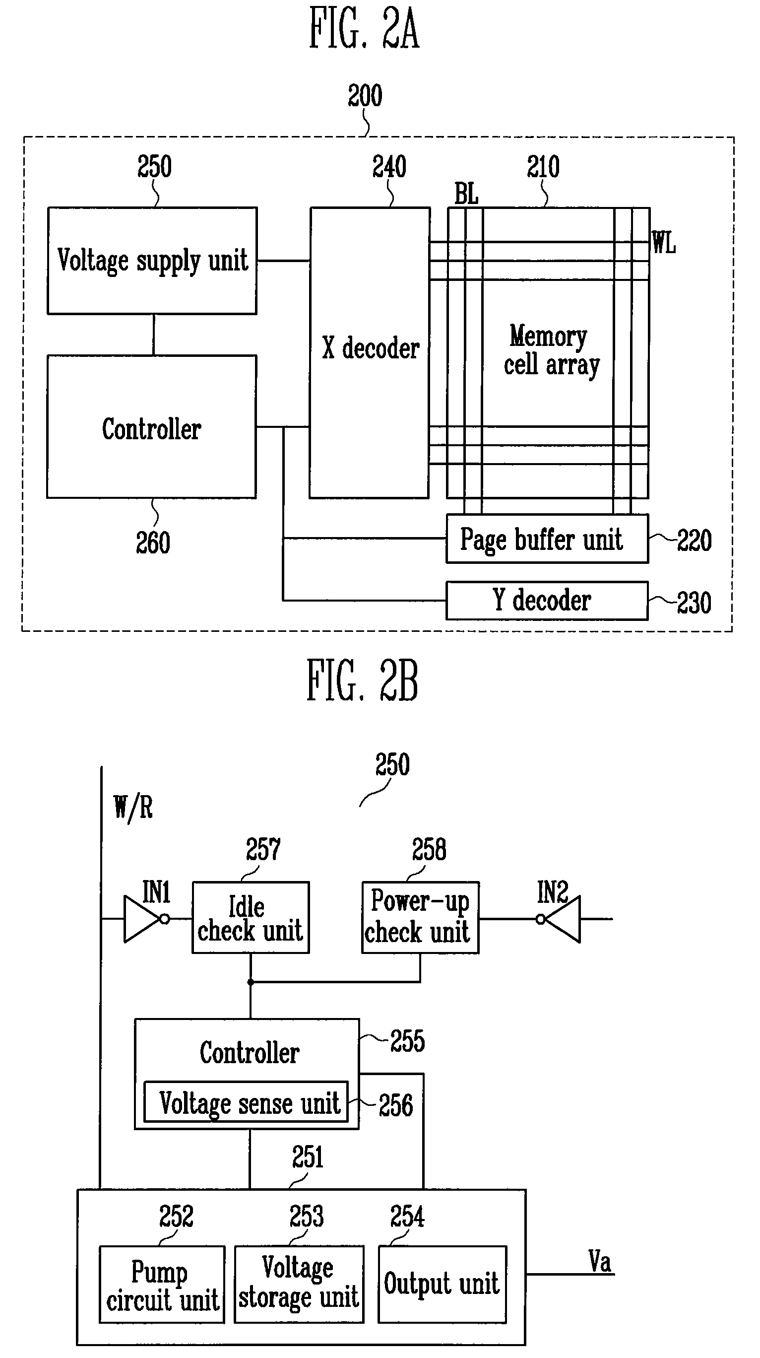 Voltage supply circuit and flash memory device including the same, and method of supplying operating voltage