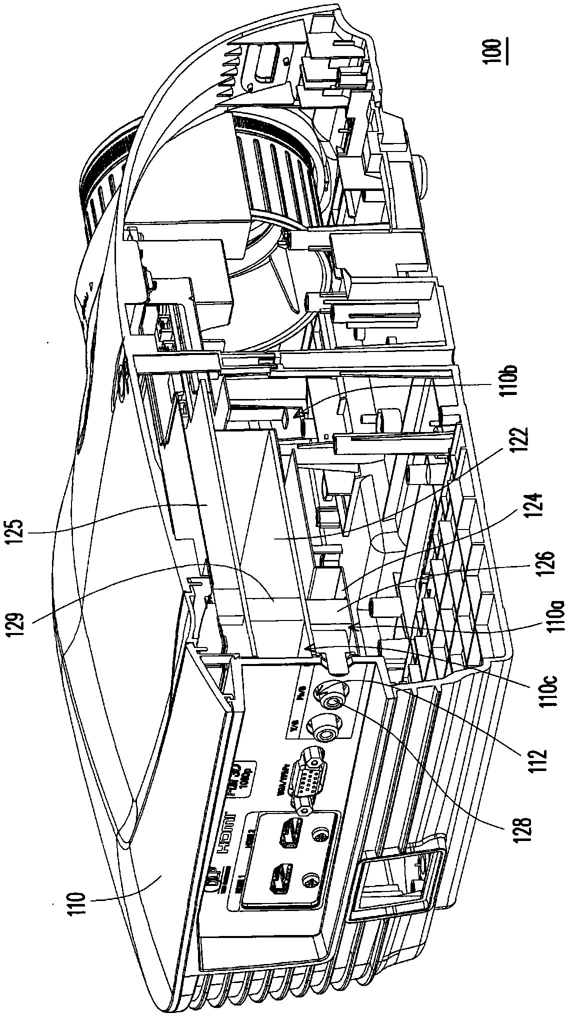 Projection device and circuit board module