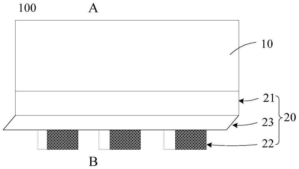 Flexible display screen and display device comprising same