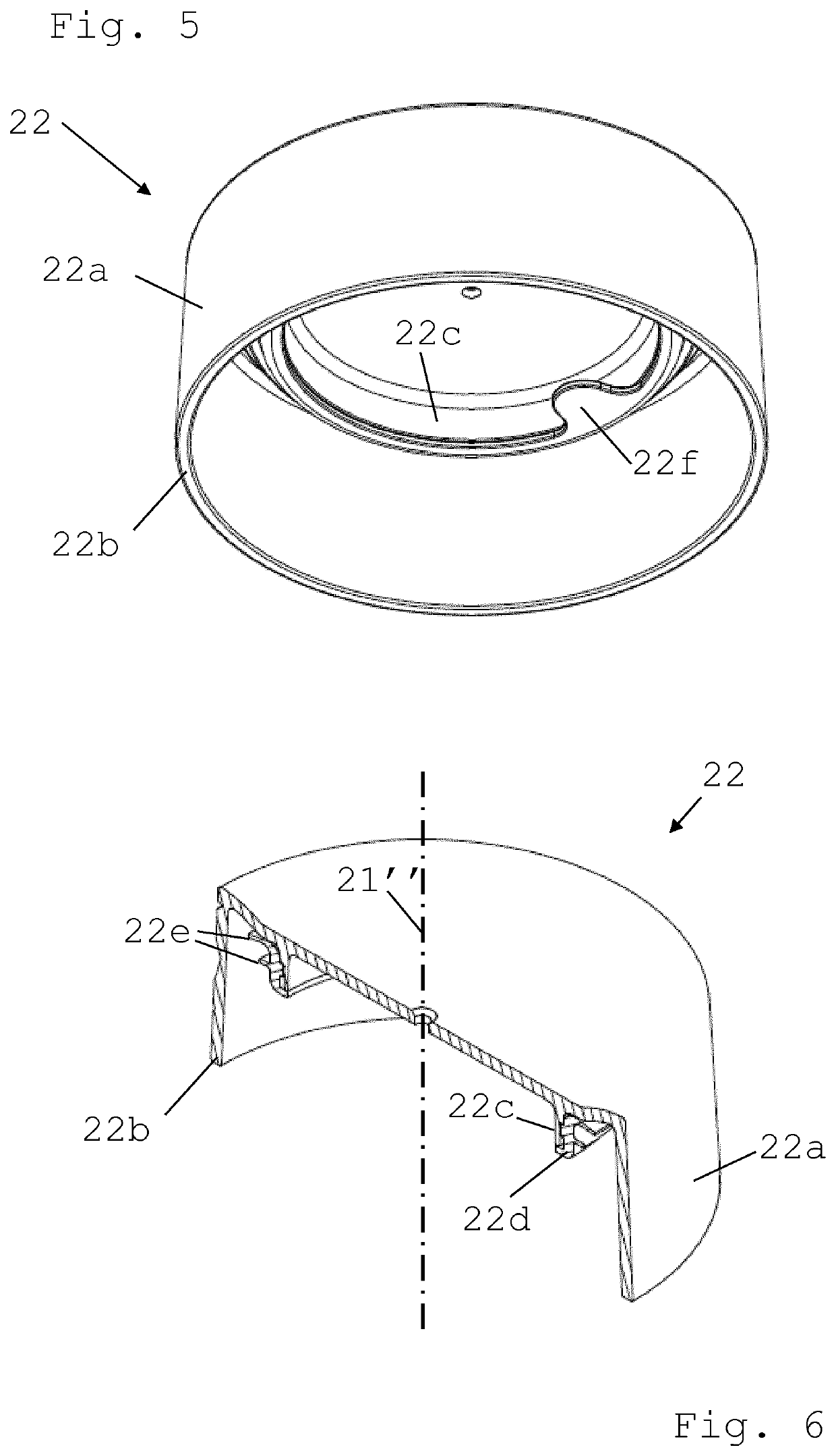 Controlled positioning in food processor