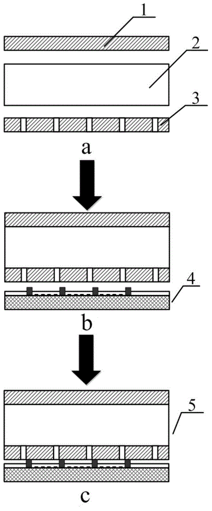 Electro-deformation thin film array and preparation method and application thereof