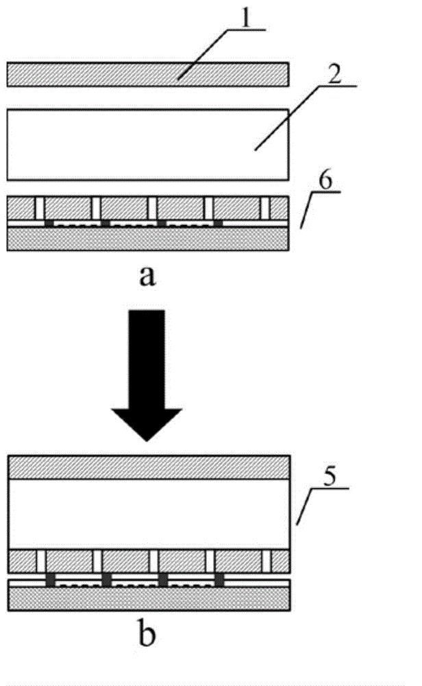 Electro-deformation thin film array and preparation method and application thereof