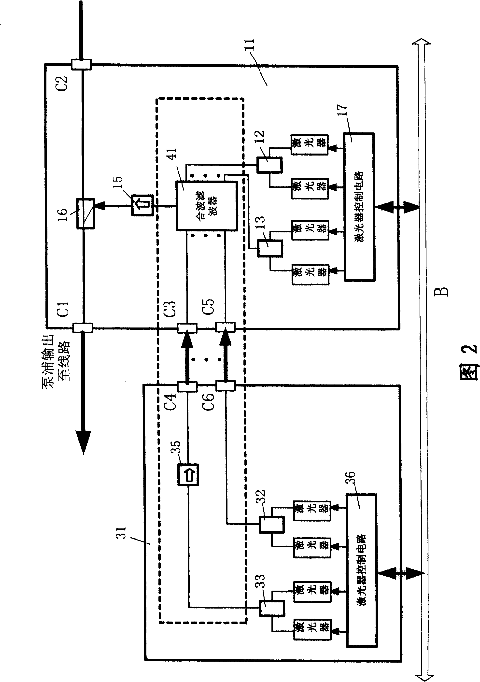 Extendible Ruman amplifier and control method thereof