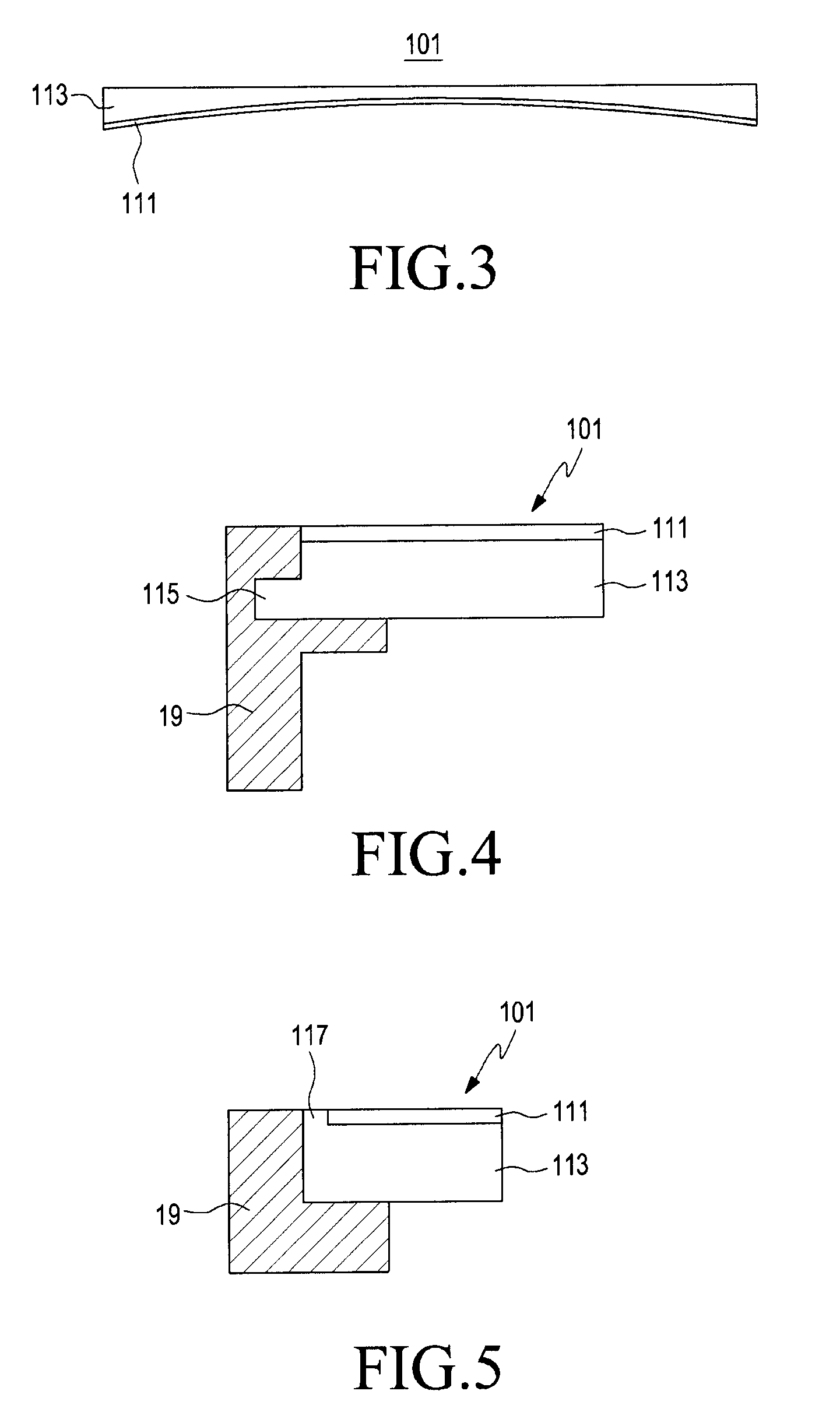 Display window member for portable terminal and method for fabricating the same