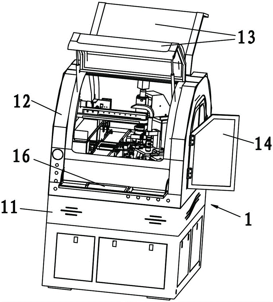 Full-automatic micro drilling grinder