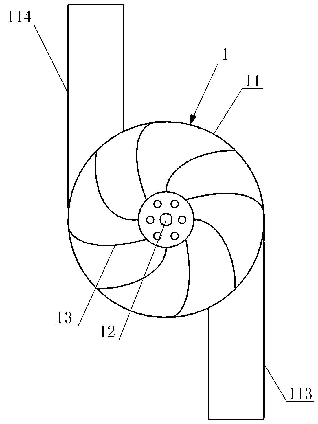 Foaming agent induces submarine bubble power generation device