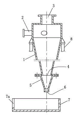 Papermaking pulp sand remover