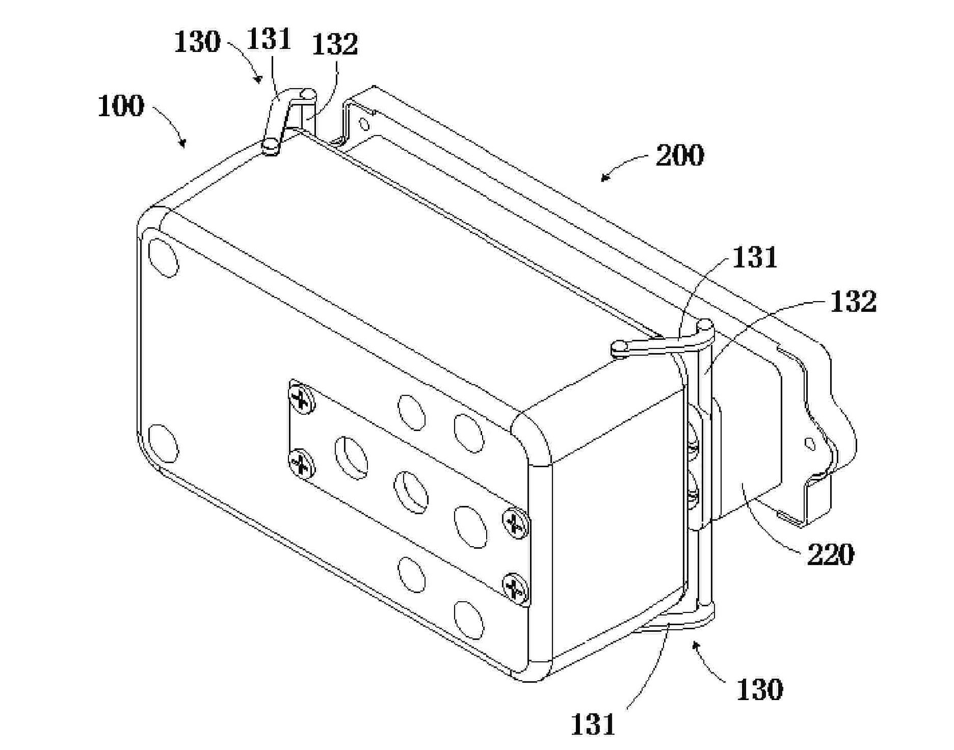 Electric connector and electric coupler assembly
