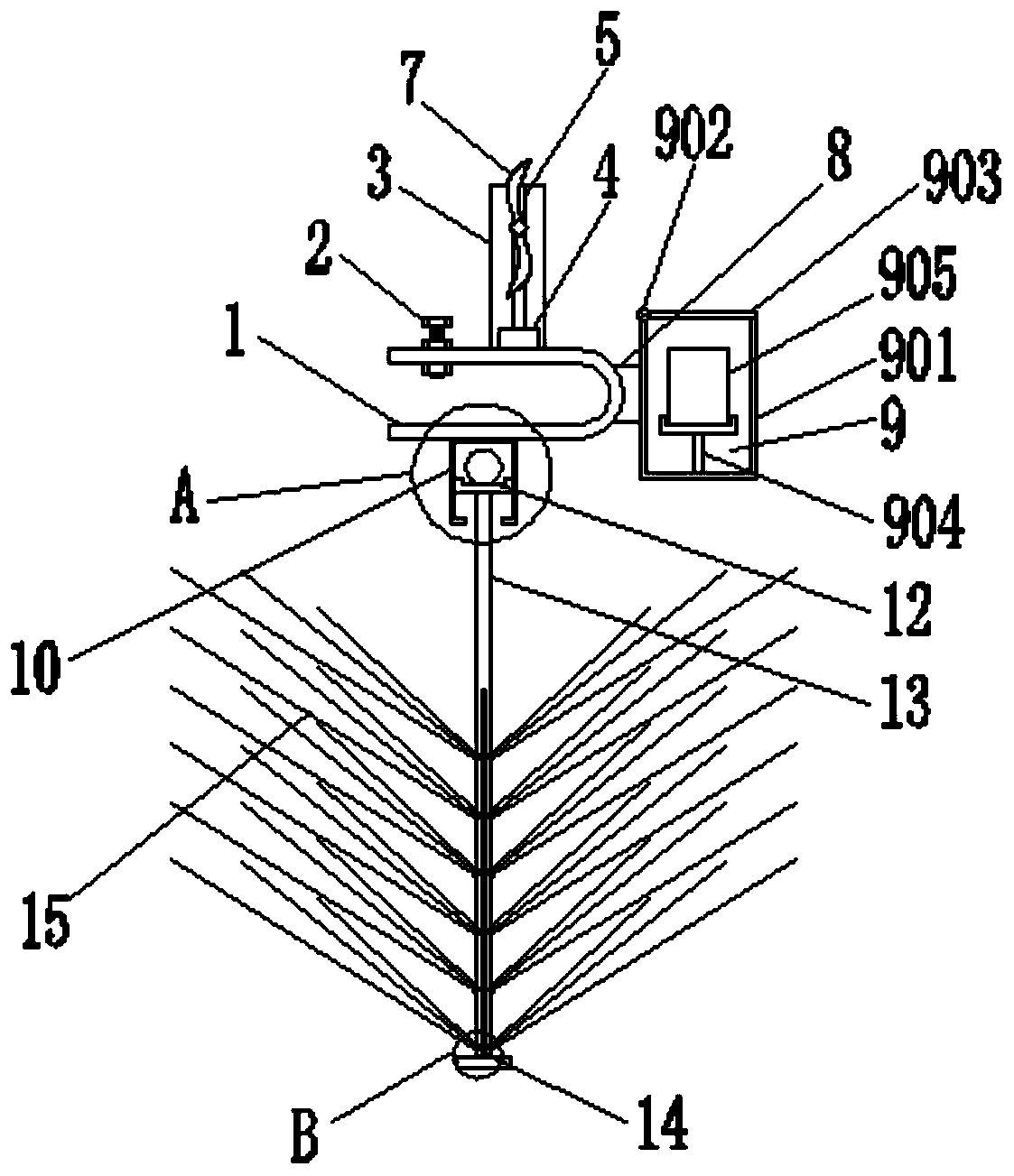 Anti-bird thorn