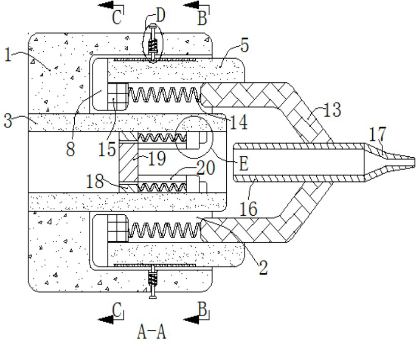 SF6 gas rapid receiving device for GIS equipment