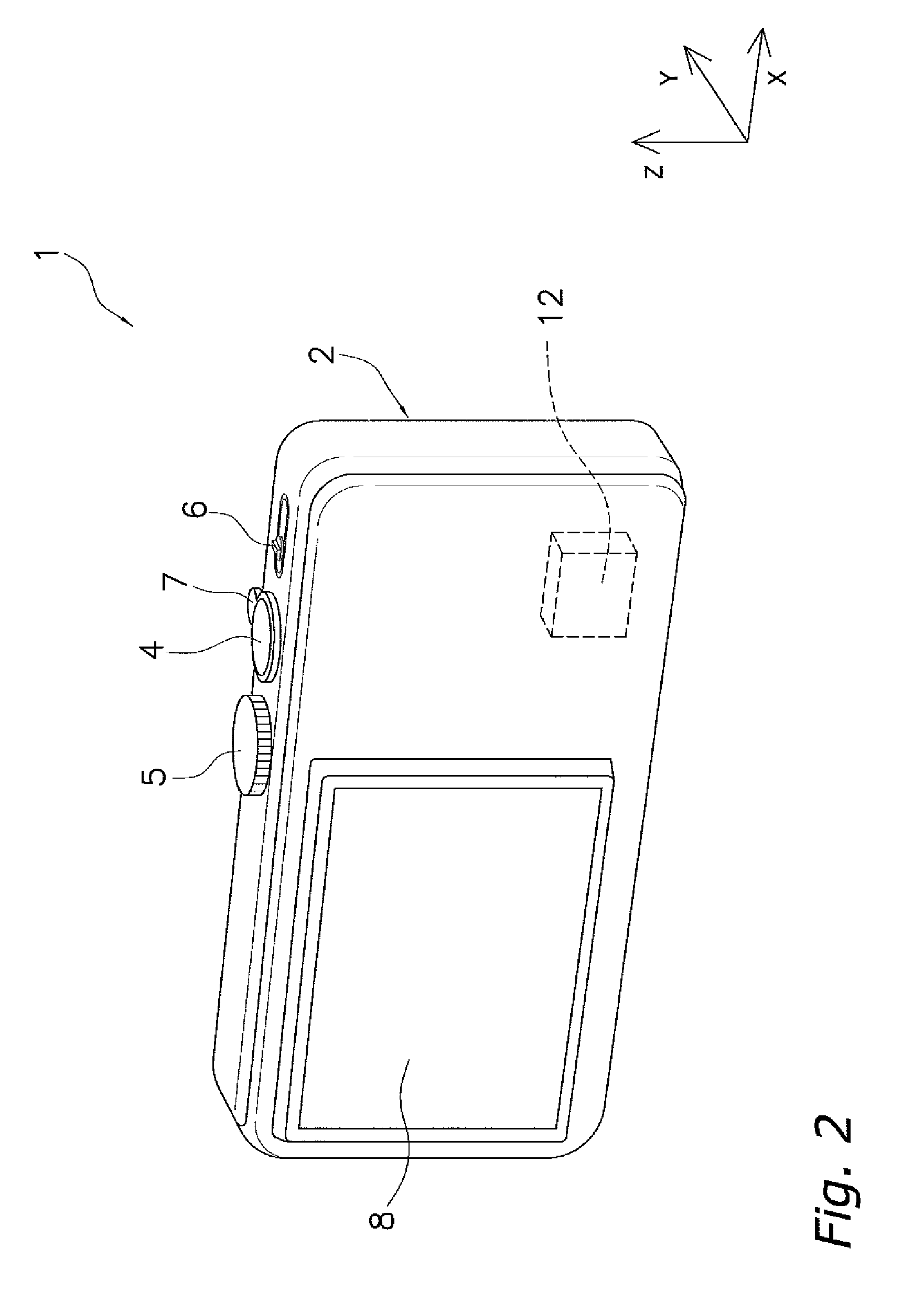 Optical element driving device and imaging apparatus