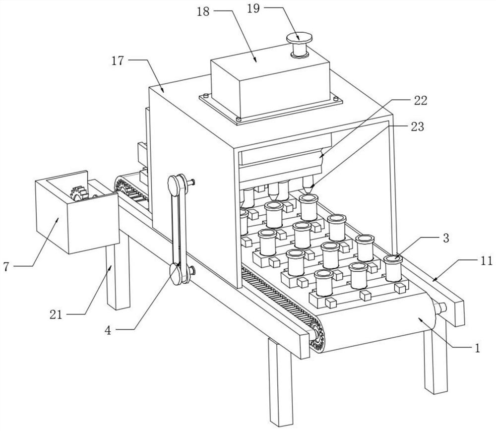 Sealed filling equipment for food processing and filling method thereof