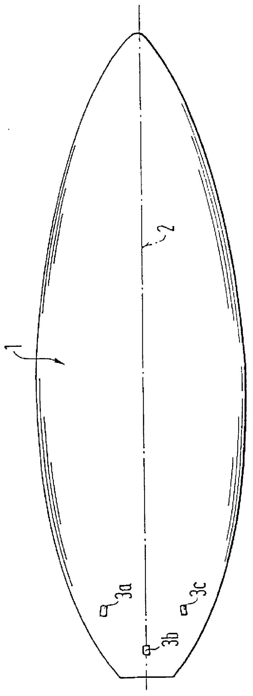 Surf- or sail-board and method of producing the same