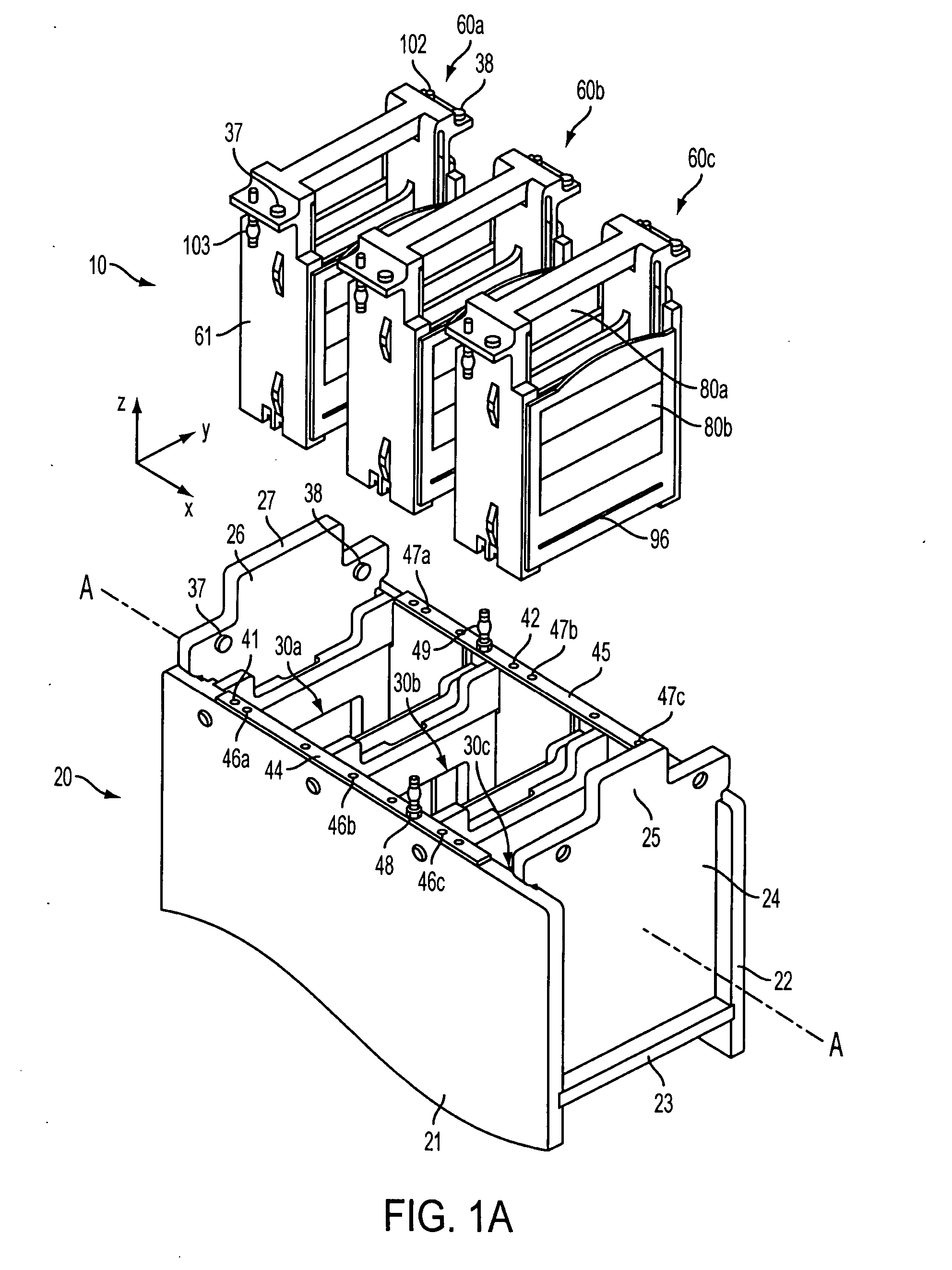 Apparatus for concurrent electrophoresis in a plurality of gels