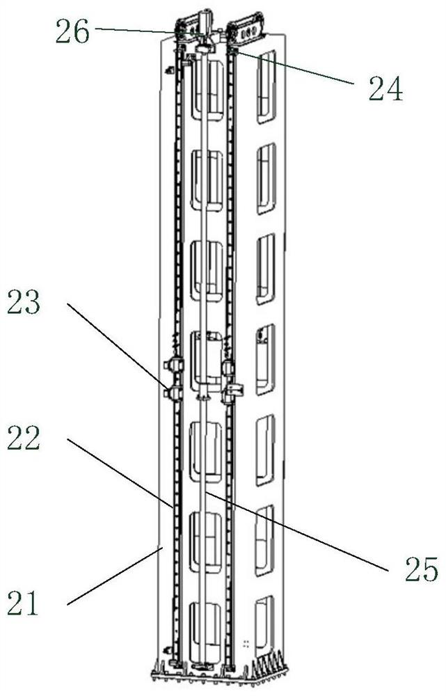 Device and method for testing comprehensive pointing precision of rotary table