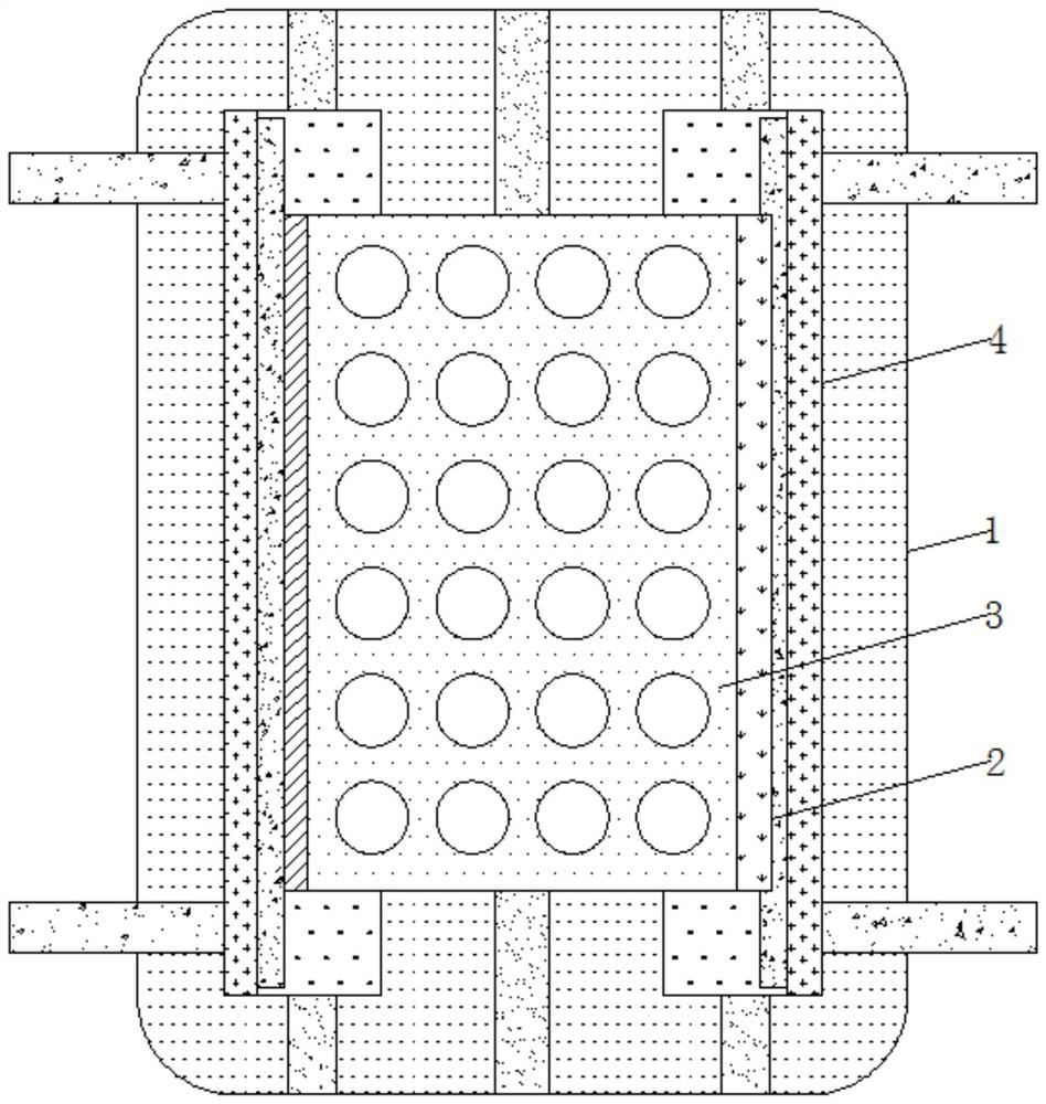 Light-emitting semiconductor automatic arrangement device for rectangular lighting lamp panel