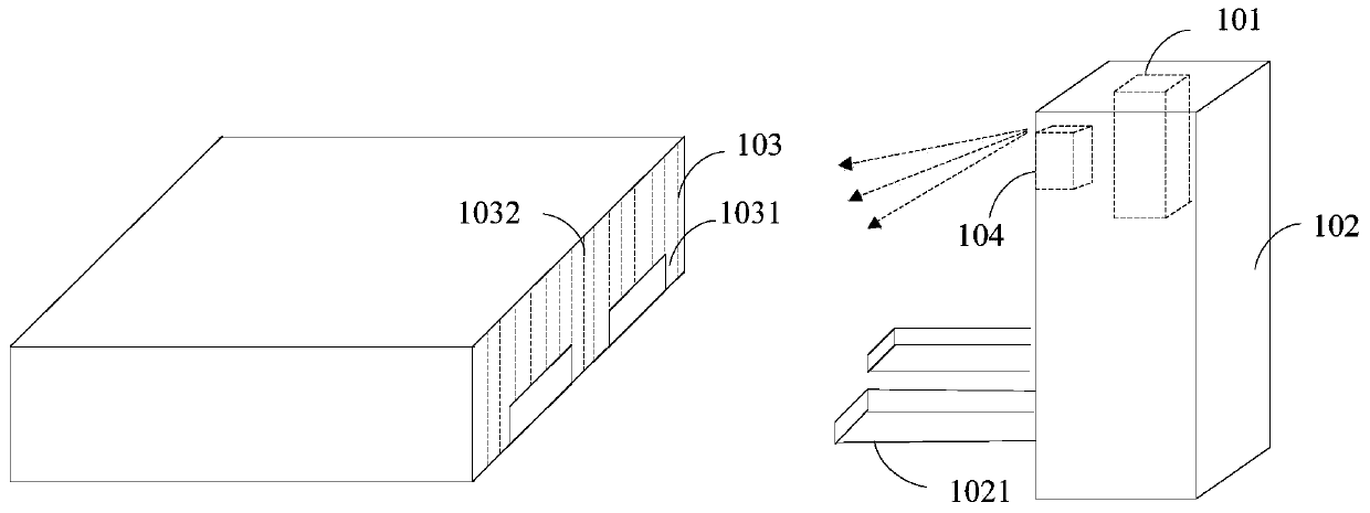 Forklift entry method, device, computer equipment and storage medium