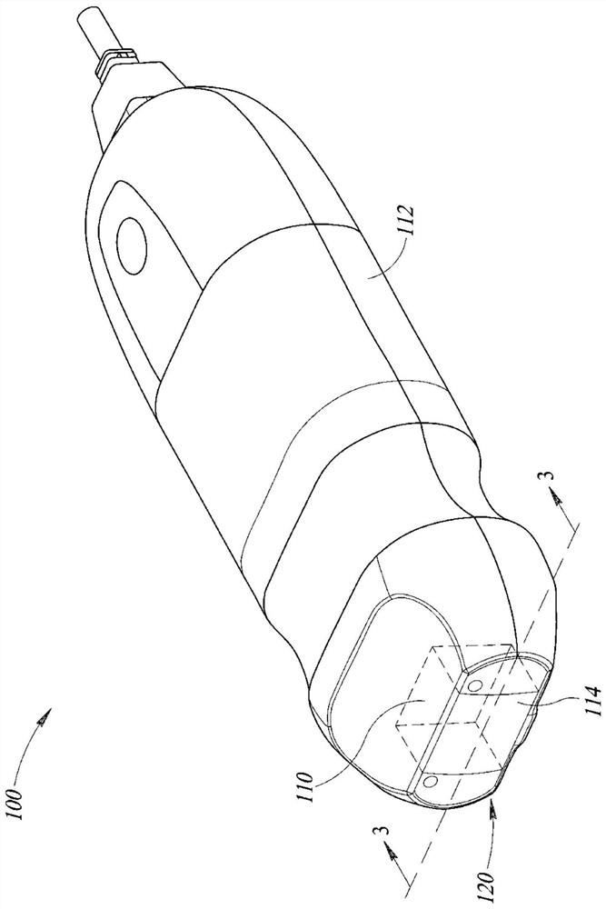 Ultrasound transducer assembly having low viscosity kerf fill material