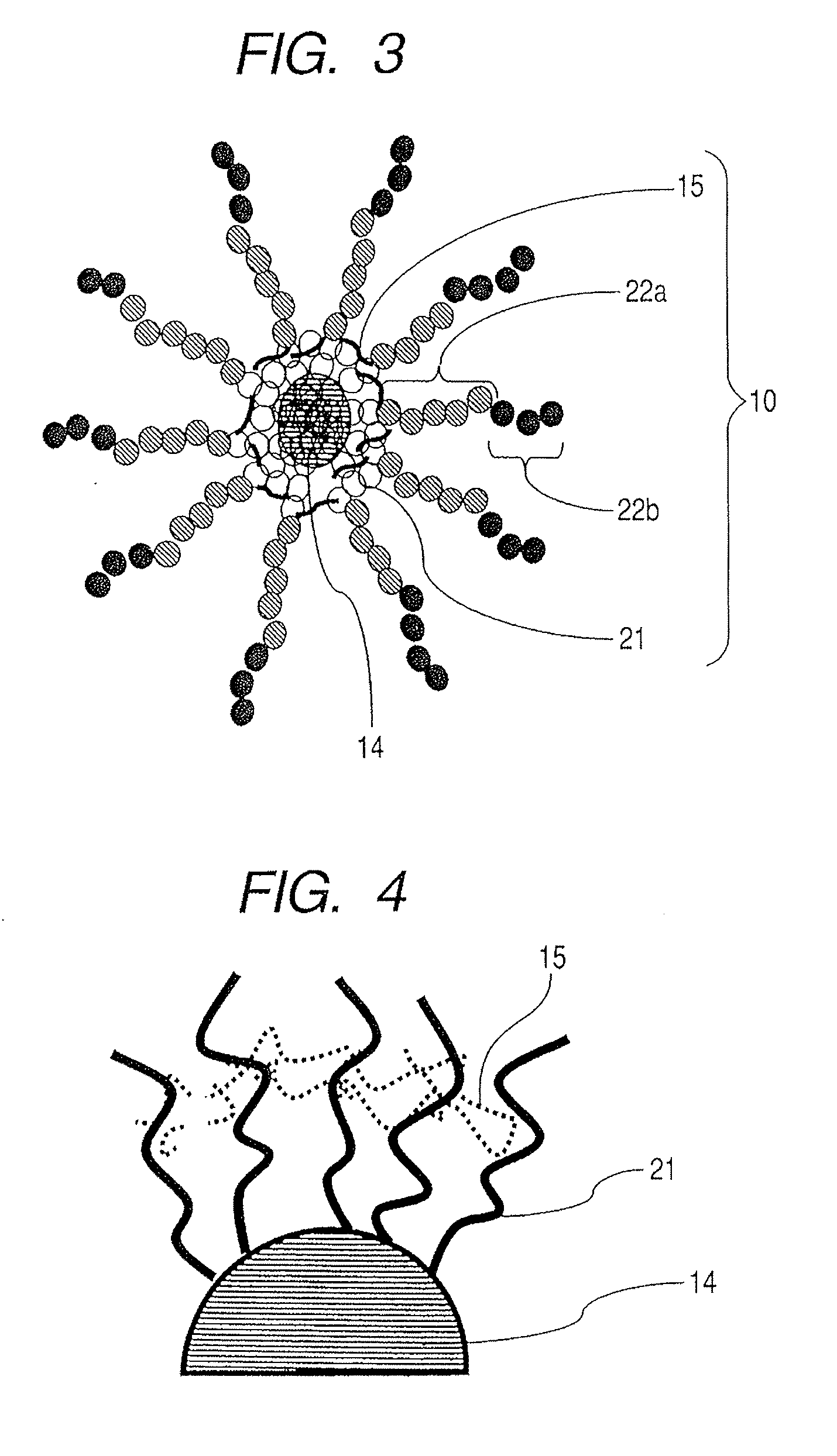 Polymeric compound containing composition, and image forming process and apparatus