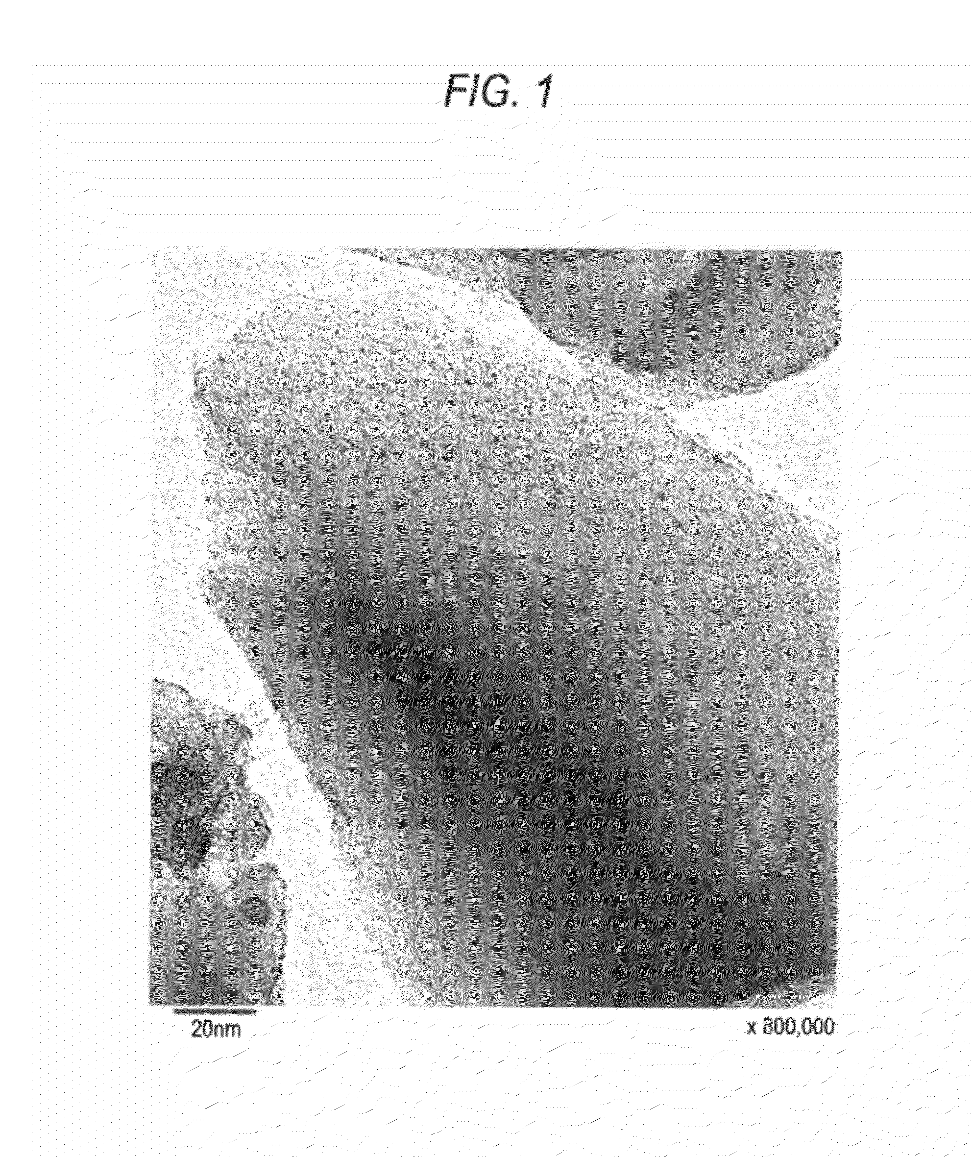 Catalyst for reducing nitrogen oxides and method for producing the same