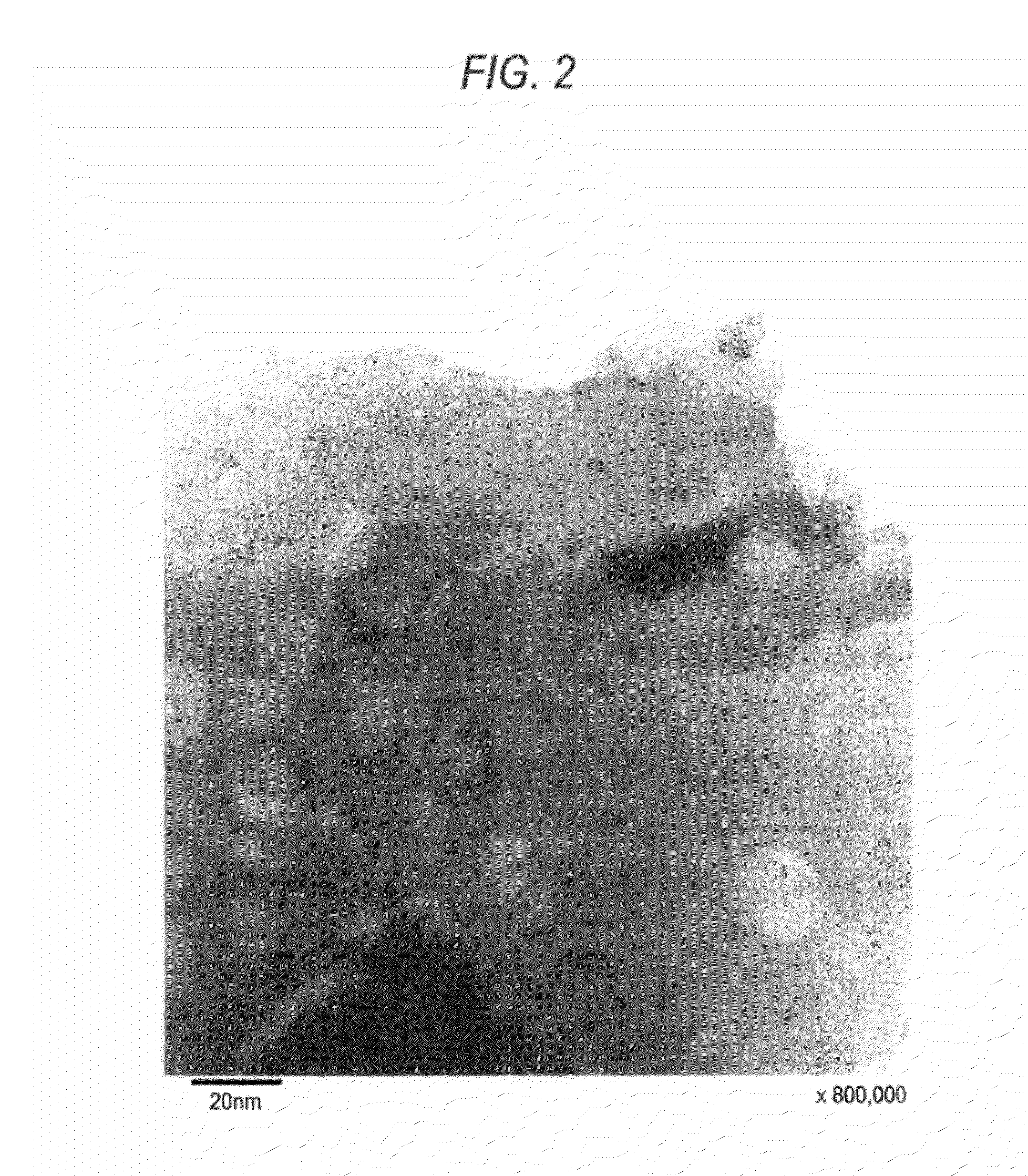 Catalyst for reducing nitrogen oxides and method for producing the same